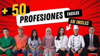 ocupaciones y profesiones en inglés y español y pronunciación  2023 [upl. by Vladimar]