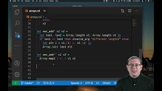 Arrays Part 2  OCaml Programming  Chapter 7 Video 10 [upl. by Haseena]