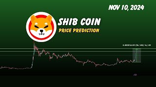 Shiba inu  Shib coin price prediction  Shib crypto Price bounce  Nov 10 2024 [upl. by Anika587]