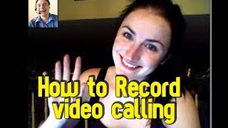 How to Record imo Video Call [upl. by Lansing845]