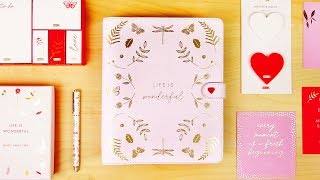 Kikki K quotLife Is Wonderfulquot A5 Planner REVEAL amp Review [upl. by Theodoric521]