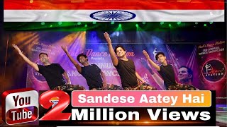 Sandese Aate Hai Song  Border  Pauls Dance Station l Patriotic Dance l Tribute to Army [upl. by Hali]