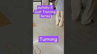 Turning Gait Training Activity5 shortsviralgaittraining [upl. by Tori]