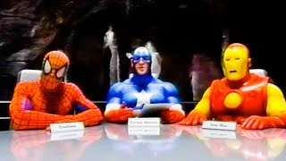 Retro MARVEL Commercials Got Milk McDonalds Visa amp More [upl. by Fiske]