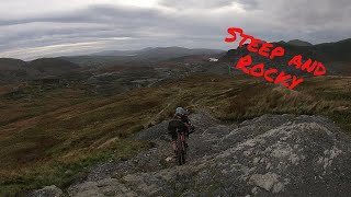 Antur Stiniog Bike Park in North Wales [upl. by Barsky]