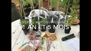 1 an et 5 mois  Semis de plantes vivaces [upl. by Lihkin490]