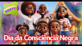 Dia da Consciência Negra Explicando para Crianças com História Infantil [upl. by Ardnossak]