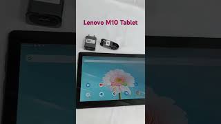 Lenovo M10 tab 16GB Rs3499 trending youtube unboxing video vairalshort tablets lenovo [upl. by Ahsekyw]