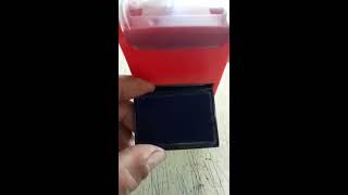 How to Replaced an ink pad Trodat Printy 4729 [upl. by Nylatsirhc]