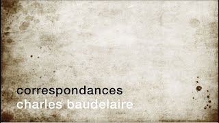 La minute de poésie  Correspondances Charles Baudelaire [upl. by Aydin]