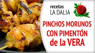 Receta de Pinchos morunos con especias y pimentón de la vera [upl. by Nilak]