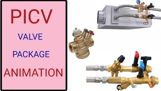 Animation l PICV Explained l Pressure Independent Control Valves l PICV valve working Principle [upl. by Otreblaug]