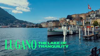 Majestic Views of Lugano Switzerland  Walking Tour  4K [upl. by Oak]