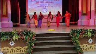 Ekai nungshi yanare Manipuri dance by MBA 1st year  TRIPURA UNIVERSITY [upl. by Cogn]