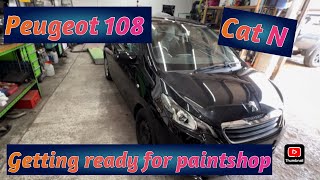 Peugeot 108 Copart Salvage Rebuild Cat N Part 3 [upl. by Petra953]