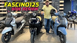 2024 Yamaha Fascino Detailed Ride Review  Yamaha Fascino 125 New Model  Better Than Activa 125 [upl. by Mindy]