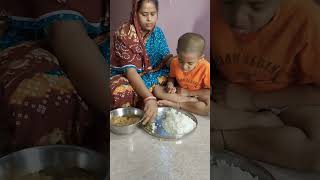 Rice eating shorts viral video [upl. by Annoit]