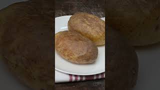 Make a quick and easy microwave baked potato in under 10 minutes Delicious easy side dish or main [upl. by Yelkao]