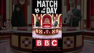 ⚽BBC Match of the Day announce new Woke Hosts Wouldnt Surprise me shorts funny viral trending [upl. by Nonad22]