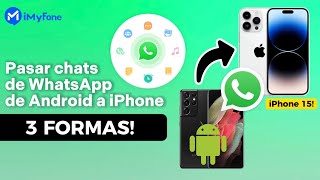 3 Formas de pasar WhatsApp de Android a iPhone Gratis【iPhone 15】 [upl. by Lemire]