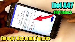 Itel A47 Frp Bypass Itel L5505 Google Account Remove Android 9 Pie Go Edition Without PC [upl. by Horst]