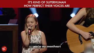 Ho Hey with Lyrics  Lennon and Maisy Stella [upl. by Vallery555]