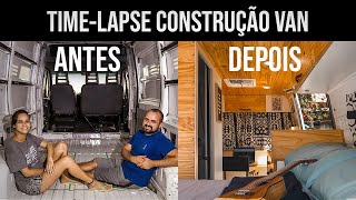 CONSTRUÇÃO MOTORHOME EM 10 minutos  DIY DoNorteAoNorte [upl. by Atwekk]