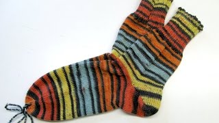 Socken stricken mit der Strickmaschine [upl. by Igiul]