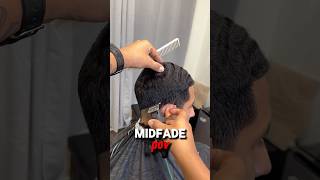 MID FADE 💥💈 POV Barber Tutorial 📝 Take Notes [upl. by Serene]