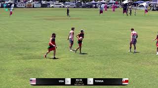 Mens Div 2  USA vs Tonga [upl. by Nicolas]