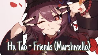 Hu Tao  Friends Marshmello  Ai Cover Song [upl. by Alvera]