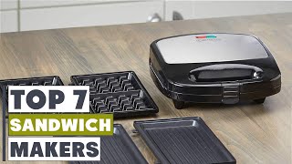 Discover the Top 7 Sandwich Makers for Perfect Lunches [upl. by Boeschen127]