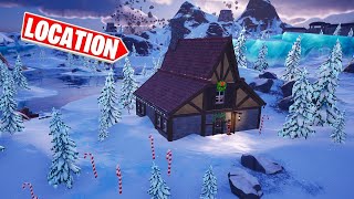 NEW Crackshot Cabin Location in Fortnite Chapter 4 [upl. by Anilrats]