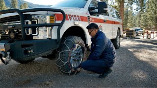 Winter Safety Guide for Mount Charleston How to Prepare and Install Snow Chains [upl. by Eilrak]