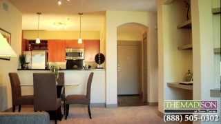 The Madison at Town Center Apartment Tour  Living in Valencia Santa Clarita California [upl. by Piero170]