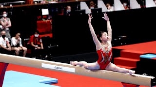 Li Shijia CHN Balance Beam  2021 World Championships  Podium Training [upl. by Dukey]