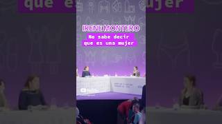 Este ZASCA a IRENE MONTERO ¡Te vas a reír 🤣 news irenemontero feminismo zasca [upl. by O'Toole]