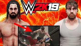 WWE 2K19 What Happens If HEATED Rivals Only Have Backstage Brawls In WWE Universe Mode [upl. by Nemracledairam816]