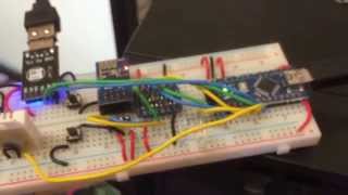 WiFi air conditioner remote control demo using ESP8266 Arduino nano and MQTT [upl. by Lambertson447]