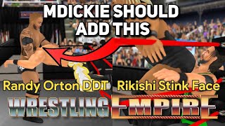 10 Moves that SHOULD be added to Wrestling Empire [upl. by Atnamas]