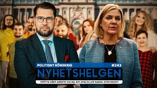 Ingrid amp Maria Nyhetshelgen 243  Politiskt könskrig Nato Tyresöterror [upl. by Shantha973]