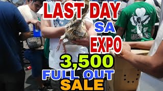 Last Day FULL OUT SALEworld gamefowl expo [upl. by Matejka]