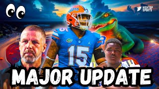 Florida Gator LB REVEALS Current Strength Coach Gators Favored to LAND ELITE OL amp MORE [upl. by Egdirdle953]