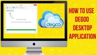 how to use degoo application on desktop [upl. by Anitniuq556]