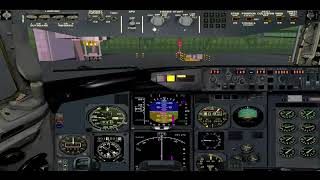 FS2004 London Heathrow to Fornebu Norway Boeing 737300 Prt1 [upl. by Ziom]