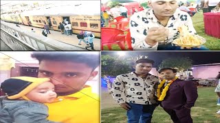 ham Gaye shaadi mein 🚉🎆 FIR humne ki hamare bhanje se blogging 🎊🎆dausawalavlogger vlog youtubev [upl. by Lehcir]