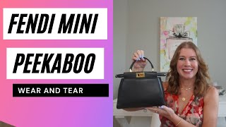 Fendi Mini Peekaboo Wear and Tear Review [upl. by Natsuj]