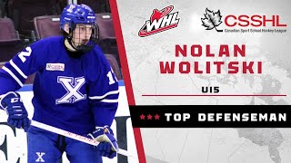 Nolan Wolitski  U15 Varsity Top Defenseman [upl. by Kaczer]