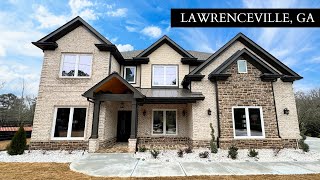 MUST SEE STUNNING NEW CONSTRUCTION FOR SALE IN LAWRENCEVILLE GA  5 bedrooms 45 Bathrooms [upl. by Rebmit]