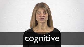 How to pronounce COGNITIVE in British English [upl. by Ivy]